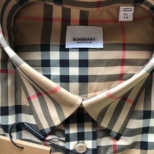 Men’s Burberry Dress Shirt XL